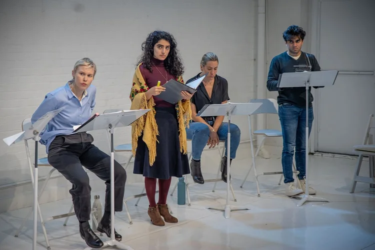 Paradise Lost — Ensemble at music stands